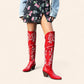 Tall red cowboy boots - N°87