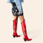 Tall red cowboy boots - N°87