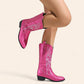 Fuchsia pink cowboy boots - N°74