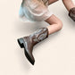 Brown cowboy boots - Western style - N°49