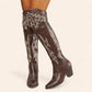 Tall brown cowboy boots - N°50