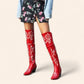 Tall red cowboy boots - N°87